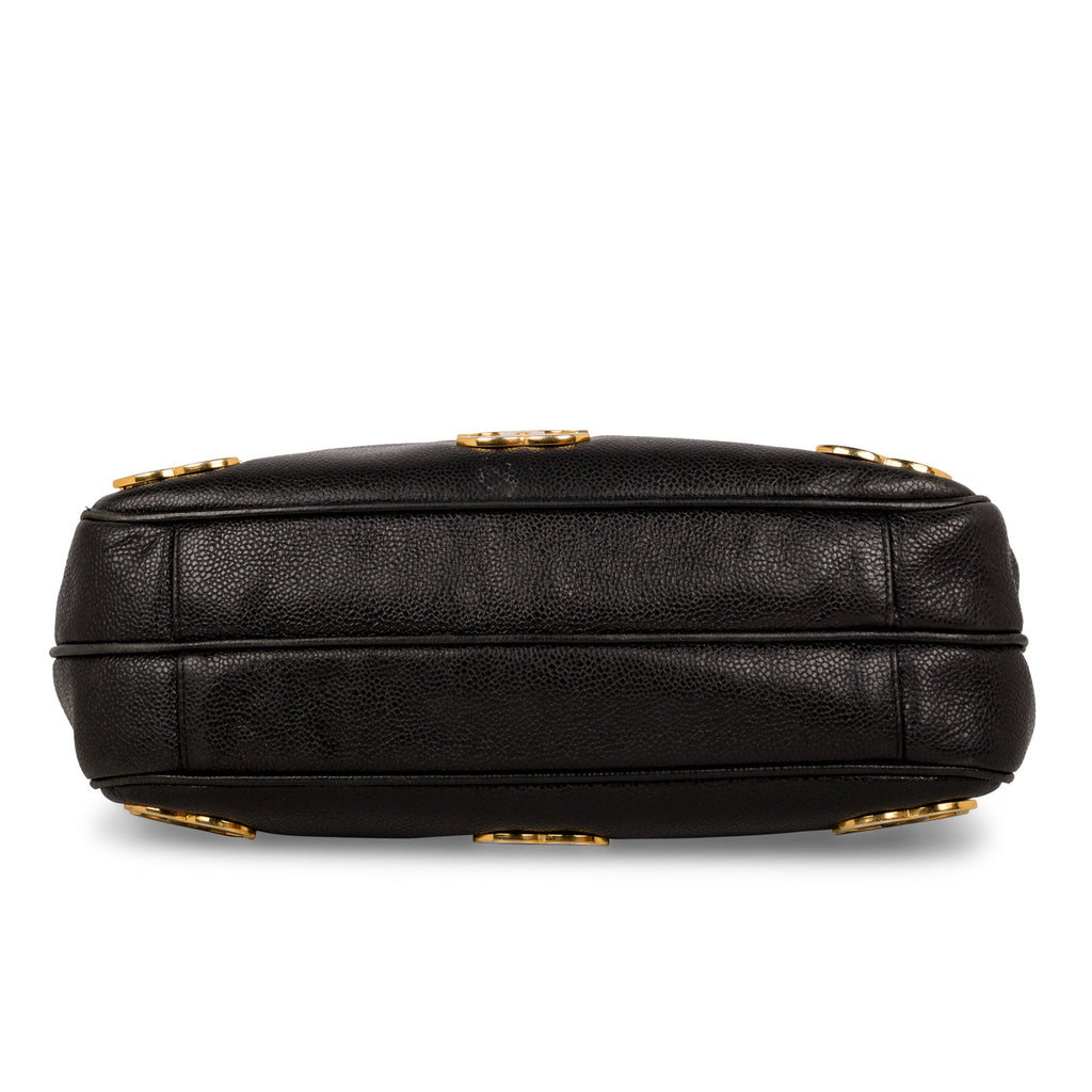 Chanel Triple Coco Caviar Shoulder Bag