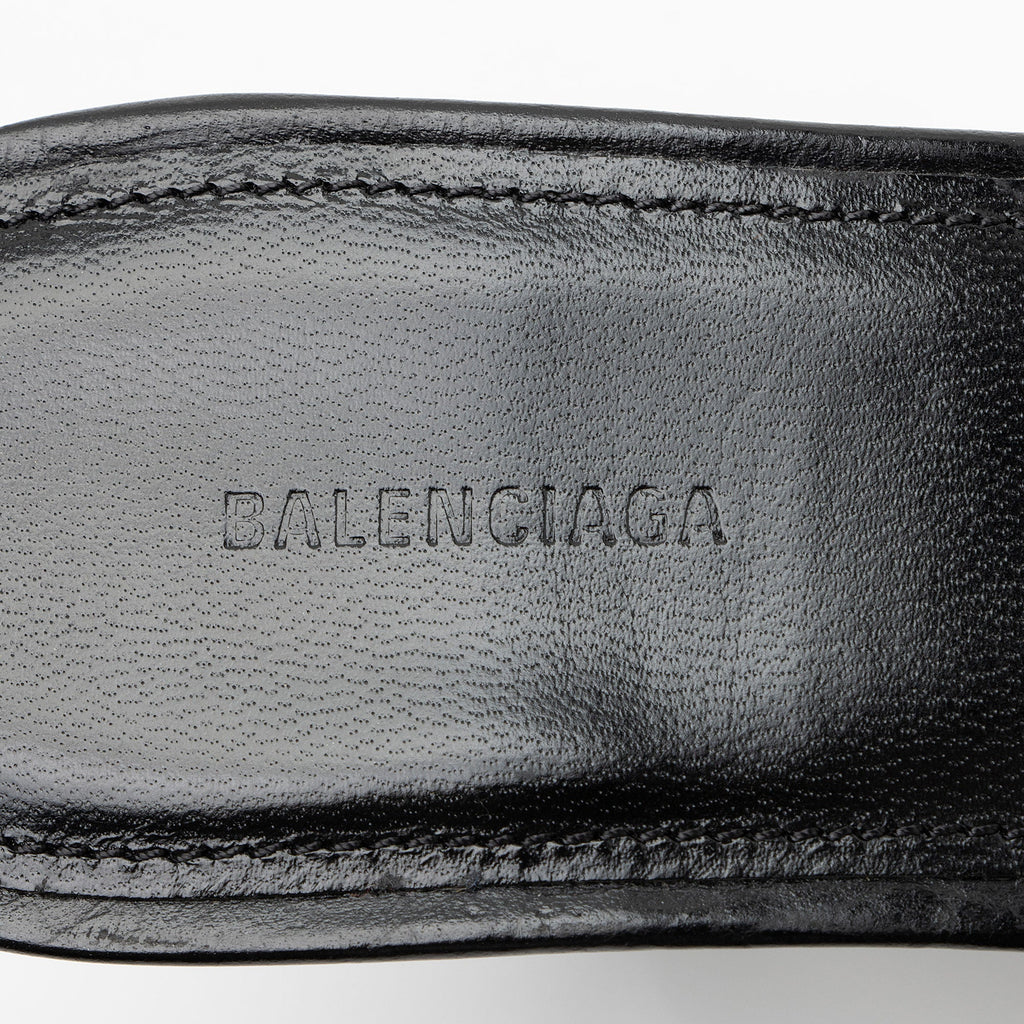 Balenciaga Agneau Arena Cagole Slide Sandals - Size 7 / 37