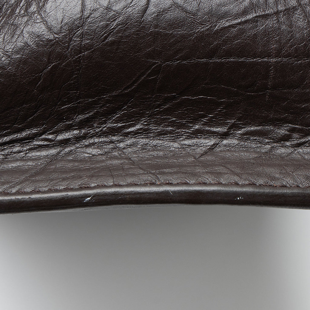 Balenciaga Calfskin Crush Medium Shoulder Bag