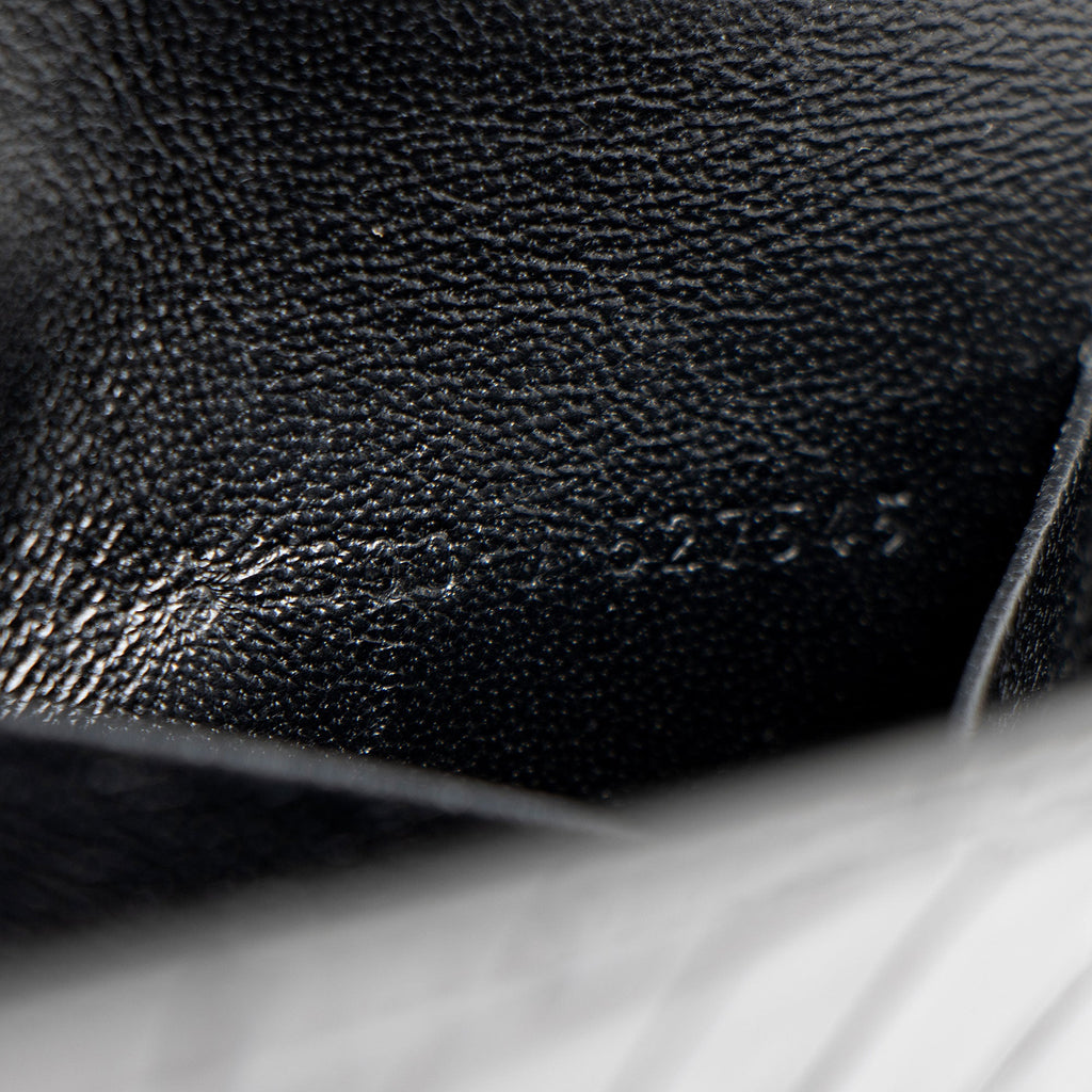 Balenciaga Croc Embossed BB Phone Holder on Chain