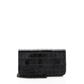 Balenciaga Croc Embossed BB Phone Holder on Chain