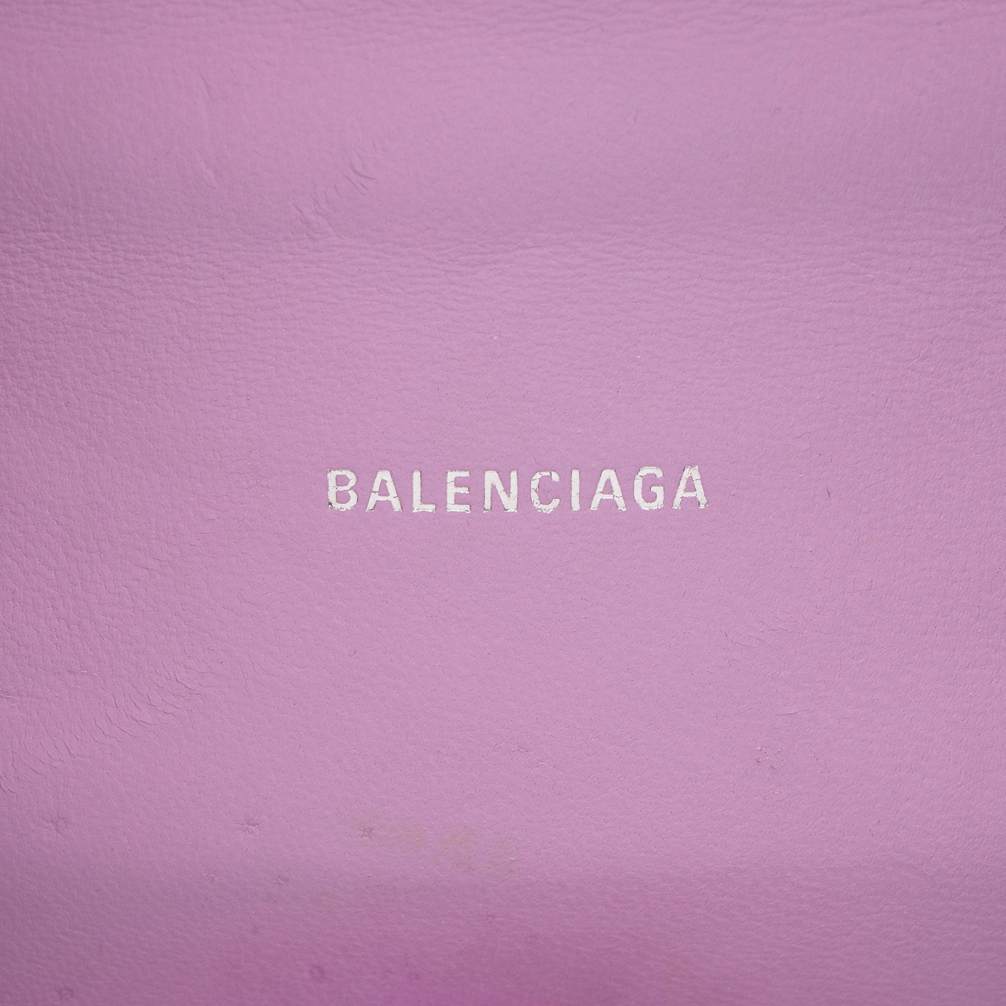 Balenciaga Shiny Croc Embossed Calfskin Hourglass XS Top Handle