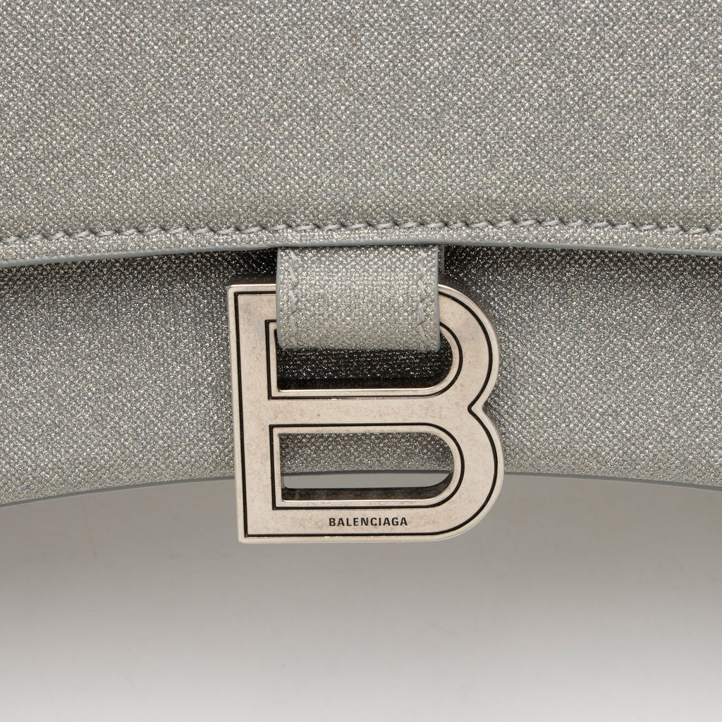Balenciaga Glitter Hourglass Small Top Handle