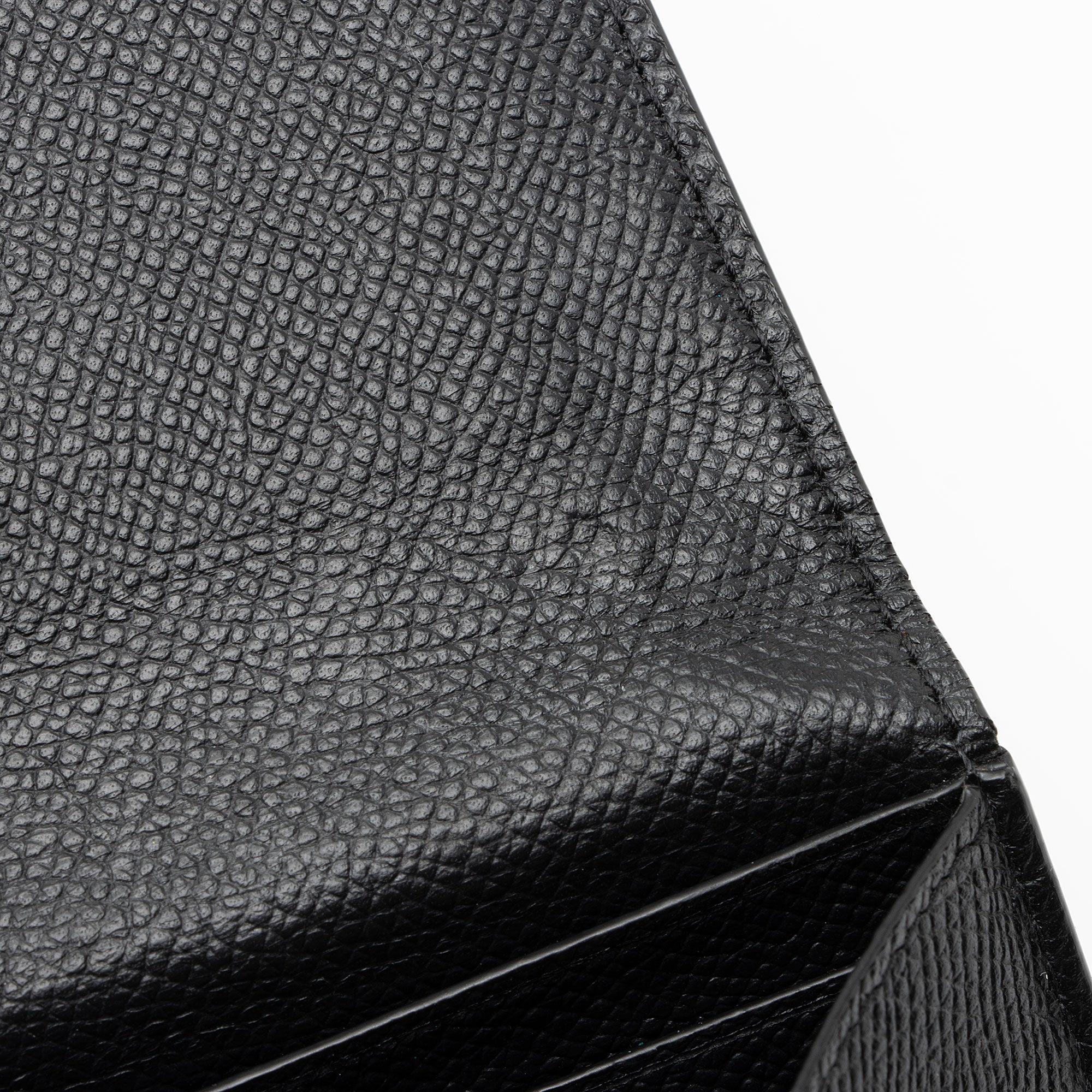 Balenciaga Grained Calfskin BB Thin Cash Wallet