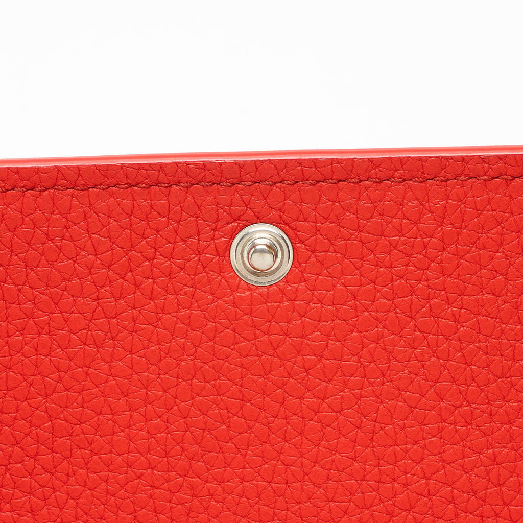 Balenciaga Grained Calfskin Classic City Wallet on Chain