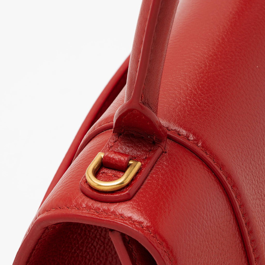 Balenciaga Grained Calfskin Hourglass Small Top Handle