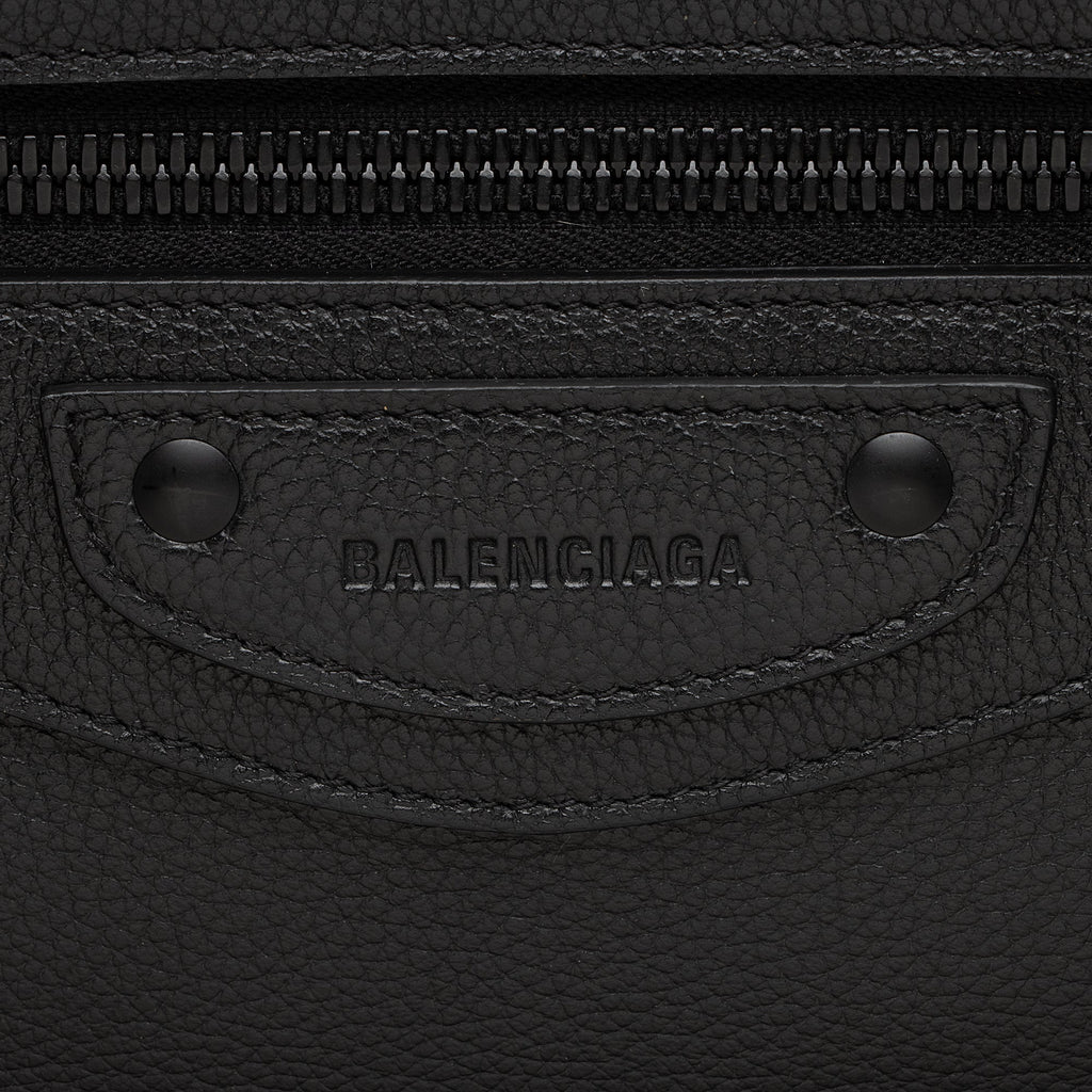 Balenciaga Grained Calfskin Neo Classic City Duffle Bag (SHF-23092)
