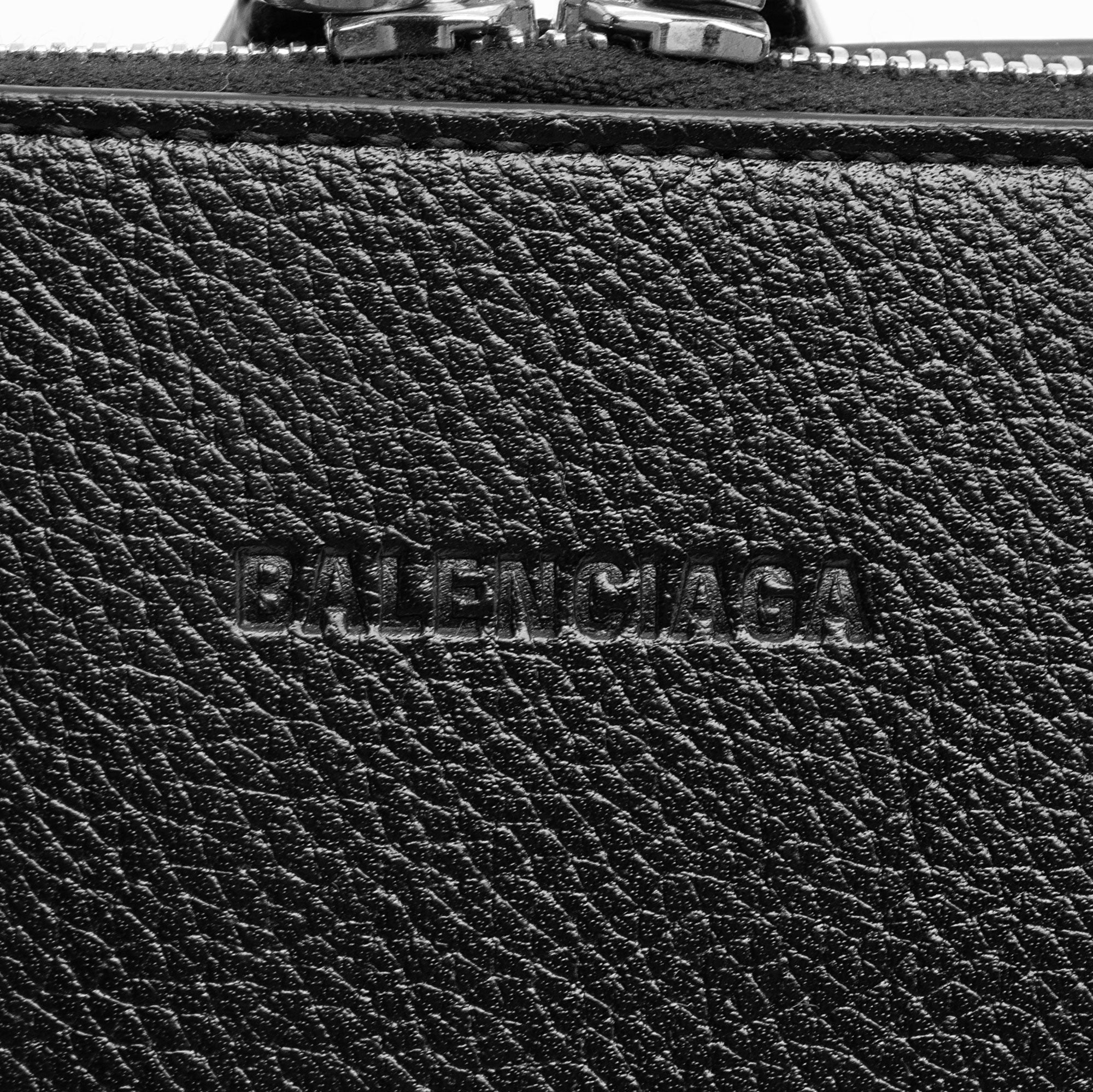 Balenciaga Grained Calfskin Ville Small Top Handle