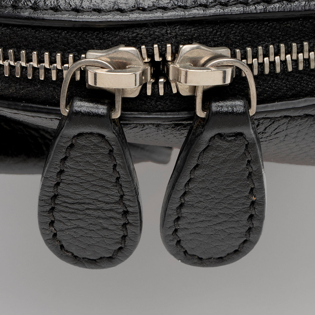 Balenciaga Grained Calfskin Ville XXS Top Handle Bag