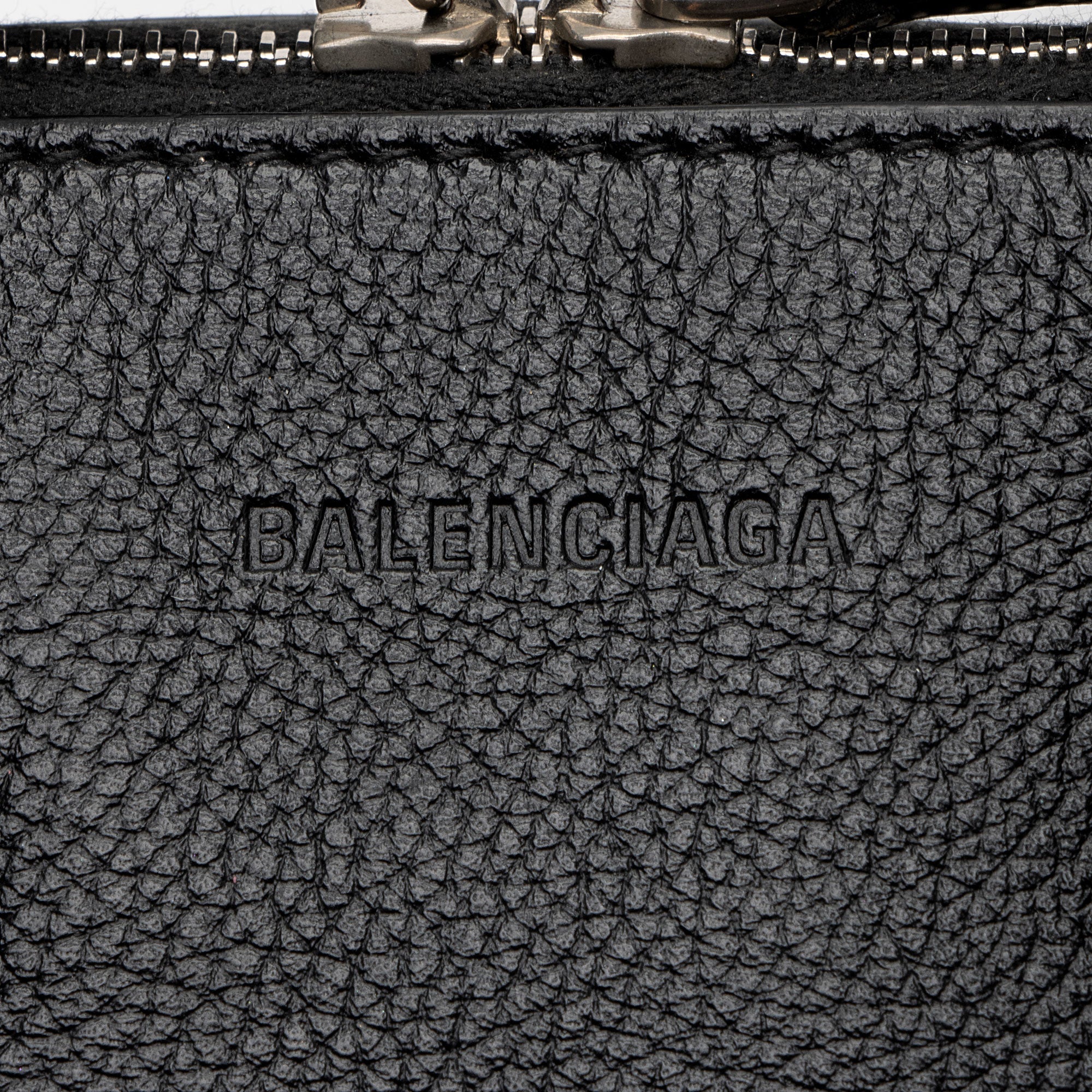 Balenciaga Grained Calfskin Ville XXS Top Handle Bag