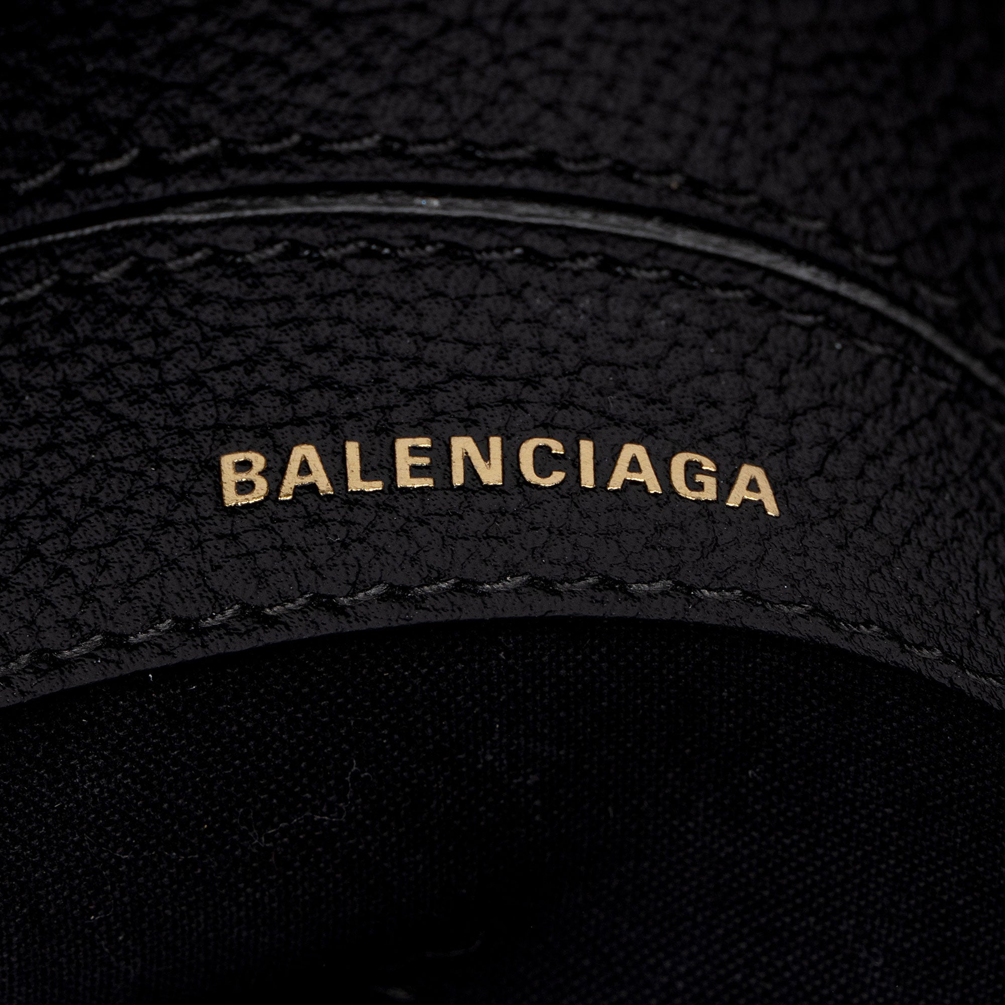 Balenciaga Grained Calfskin Ville XXS Top Handle Bag