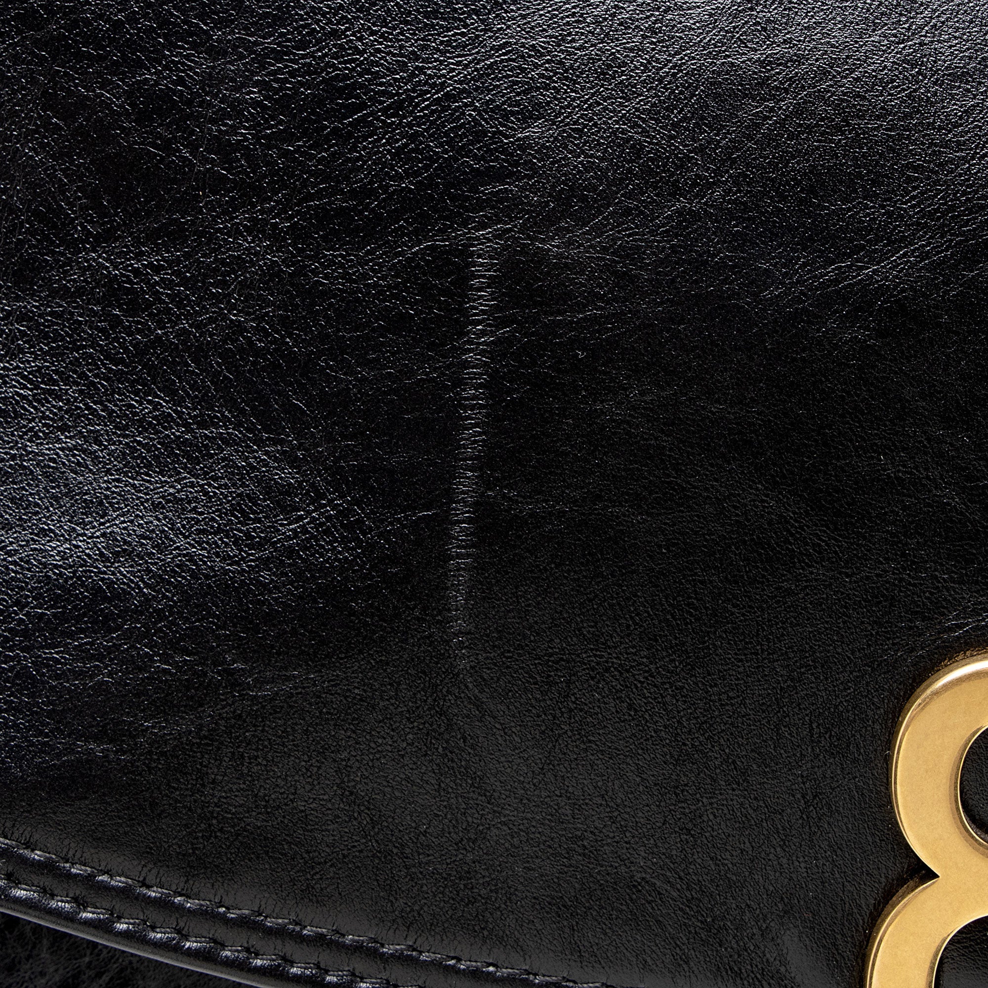 Balenciaga Leather BB Soft Medium Shoulder Bag