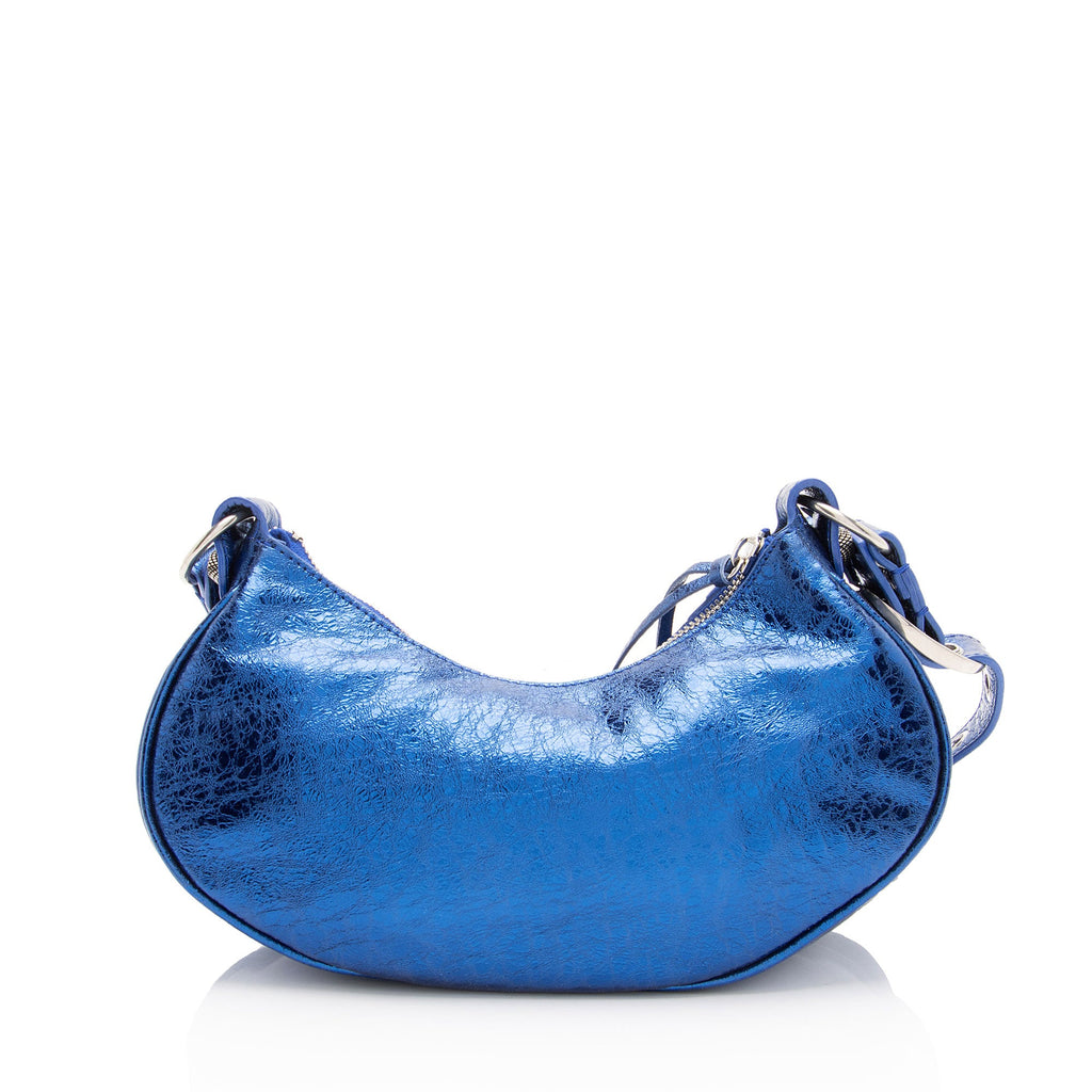 Balenciaga Metallic Arena Lambskin Le Cagole XS Shoulder Bag