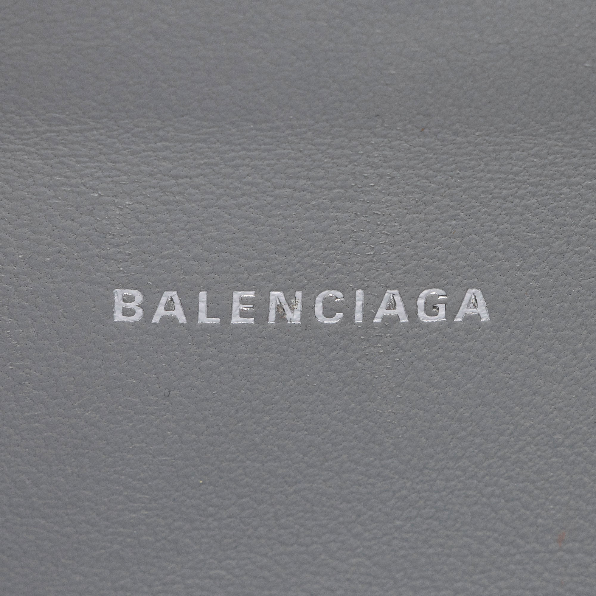 Balenciaga Metallic Calfskin Hourglass XS Top Handle (SHF-jIgLTj)