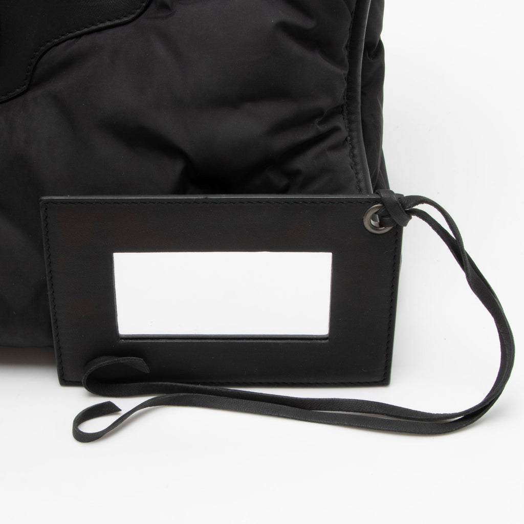 Balenciaga Nylon Agneau Classic City Satchel