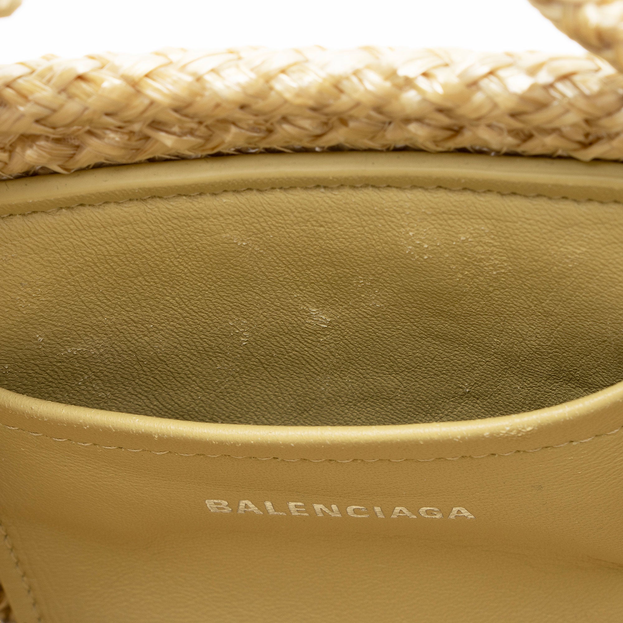 Balenciaga Nylon Ibiza Basket Small Tote
