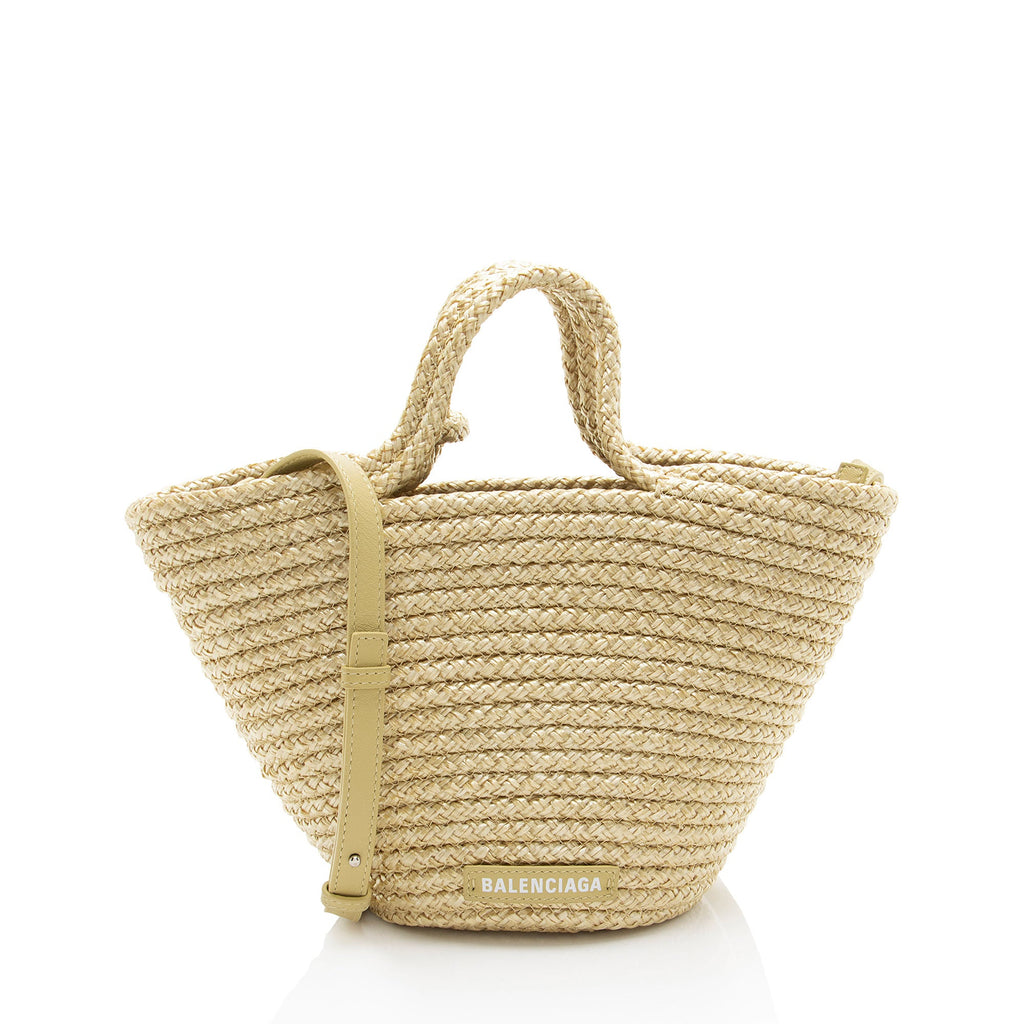 Balenciaga Nylon Ibiza Basket Small Tote