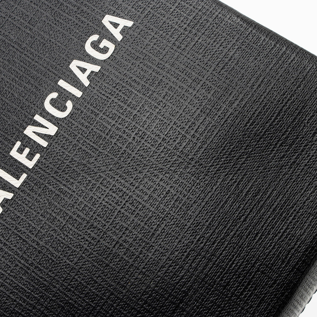Balenciaga Textured Calfskin Phone Holder Crossbody