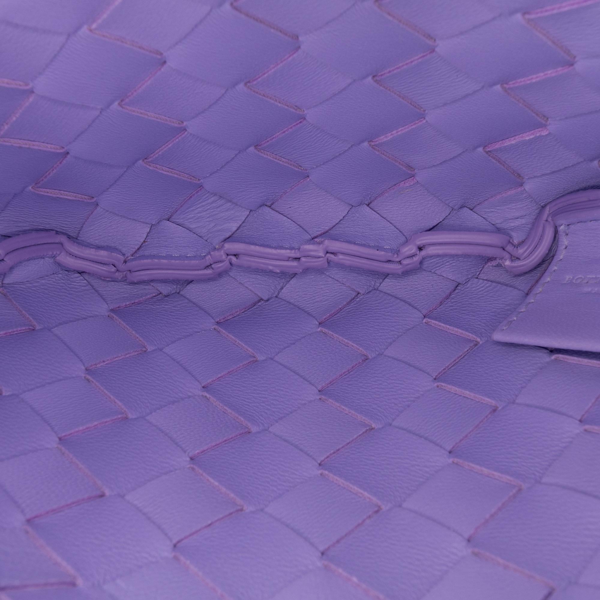 Bottega Veneta Baby Lambskin Intrecciato Sardine Bag
