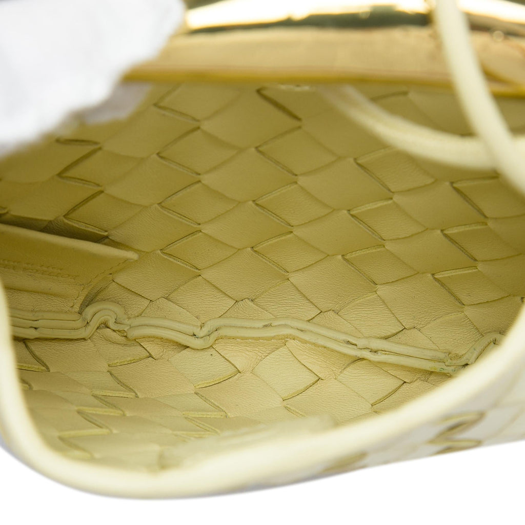 Bottega Veneta Baby Lambskin Intrecciato Sardine Bag