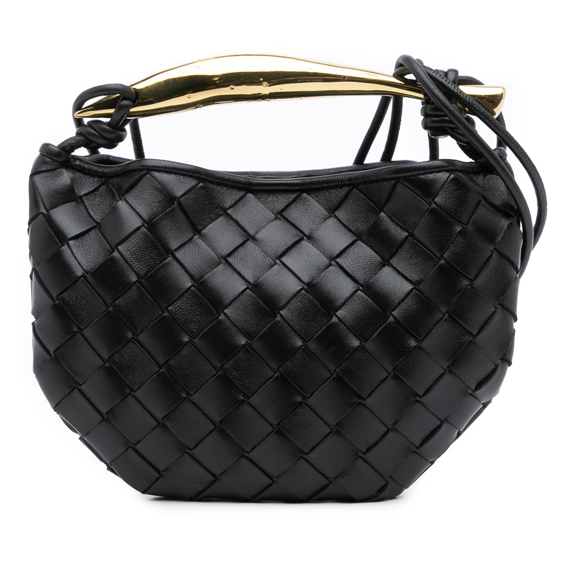 Bottega Veneta Baby Lambskin Intrecciato Sardine