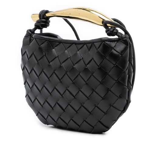 Bottega Veneta Baby Lambskin Intrecciato Sardine