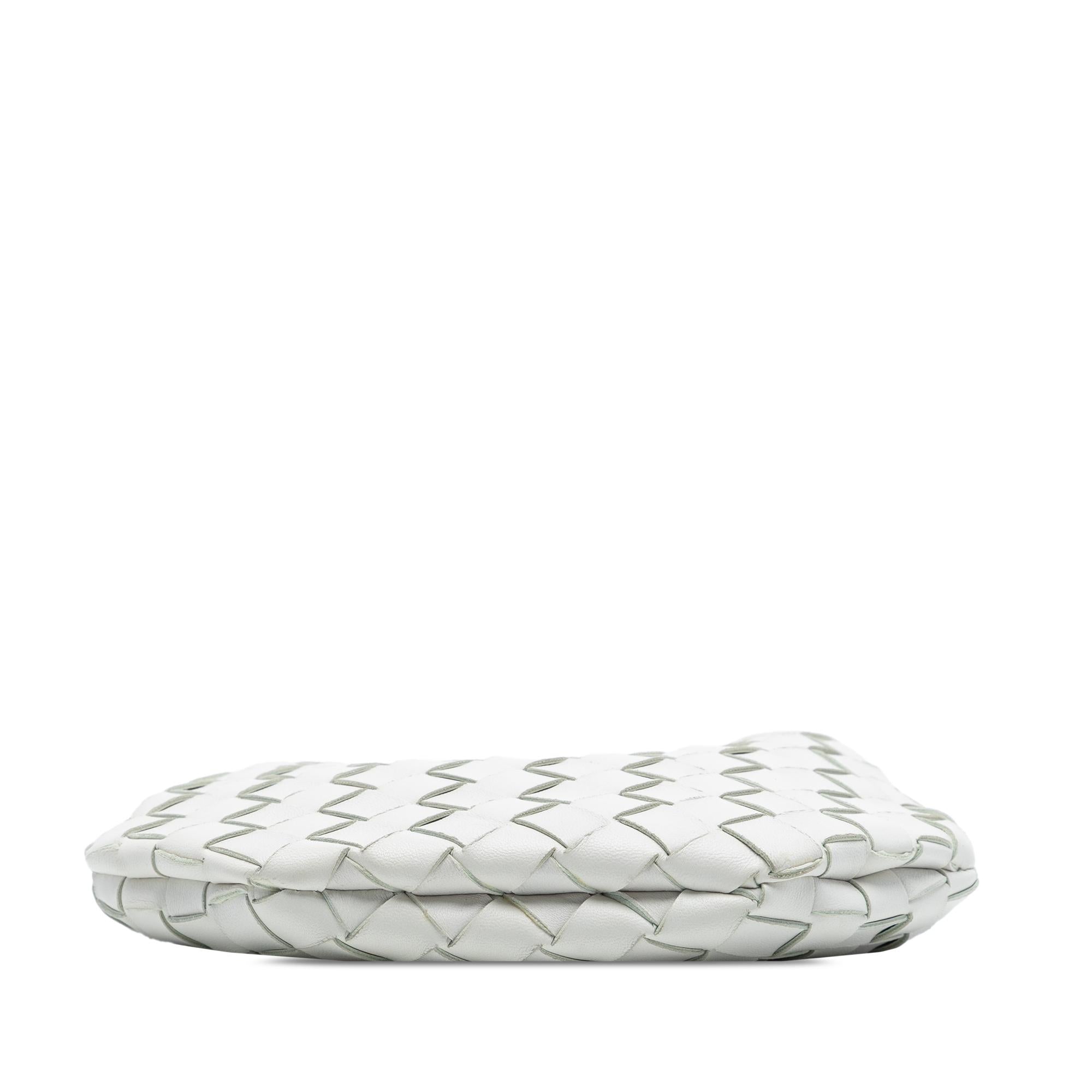 Bottega Veneta Baby Lambskin Intrecciato Sardine