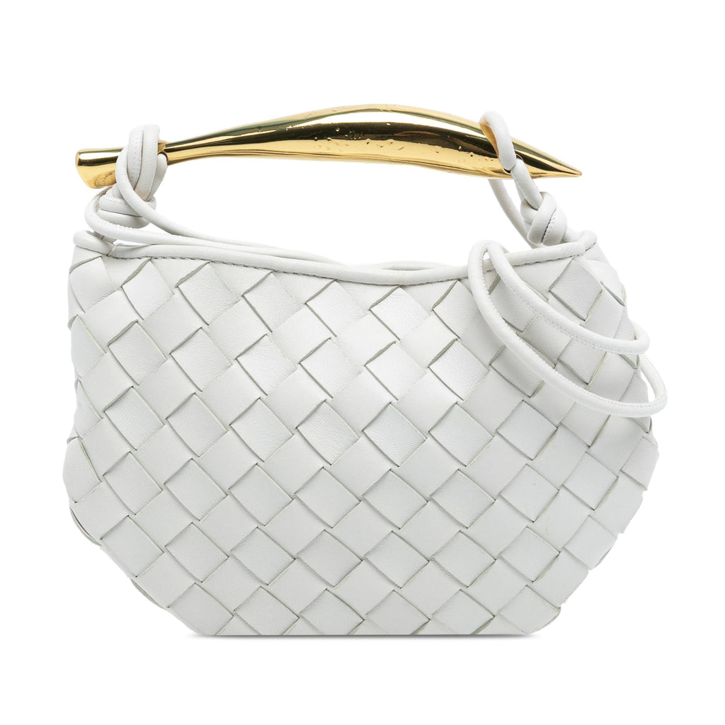 Bottega Veneta Baby Lambskin Intrecciato Sardine