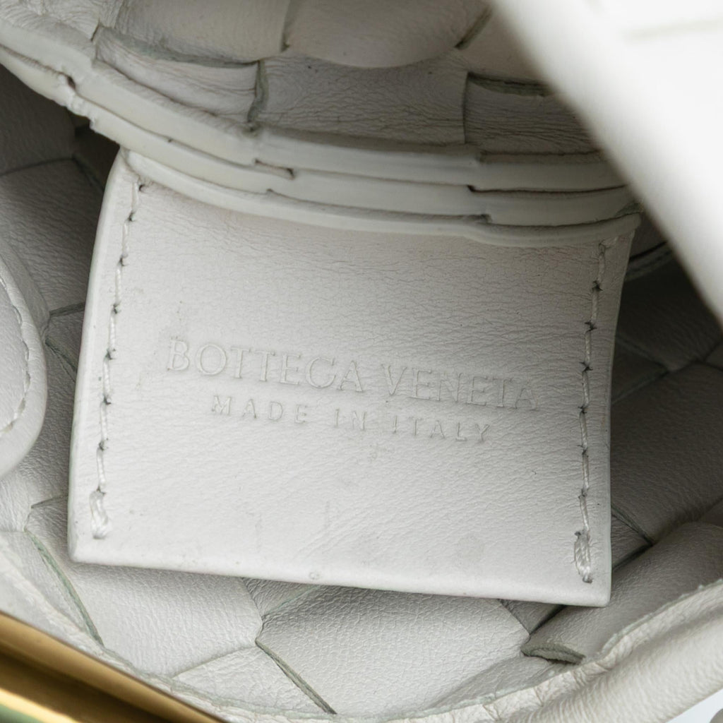 Bottega Veneta Baby Lambskin Intrecciato Sardine