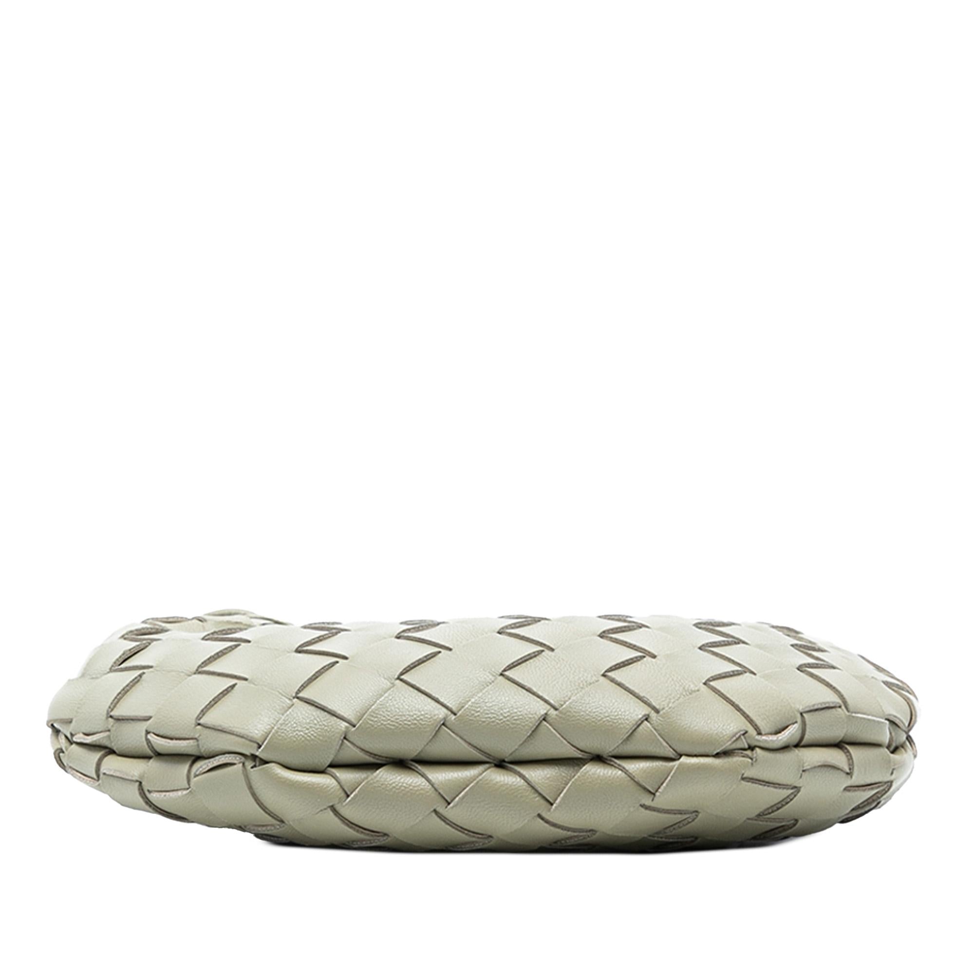 Bottega Veneta Baby Lambskin Intrecciato Sardine