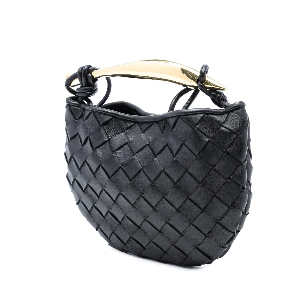 Bottega Veneta Baby Lambskin Intrecciato Sardine
