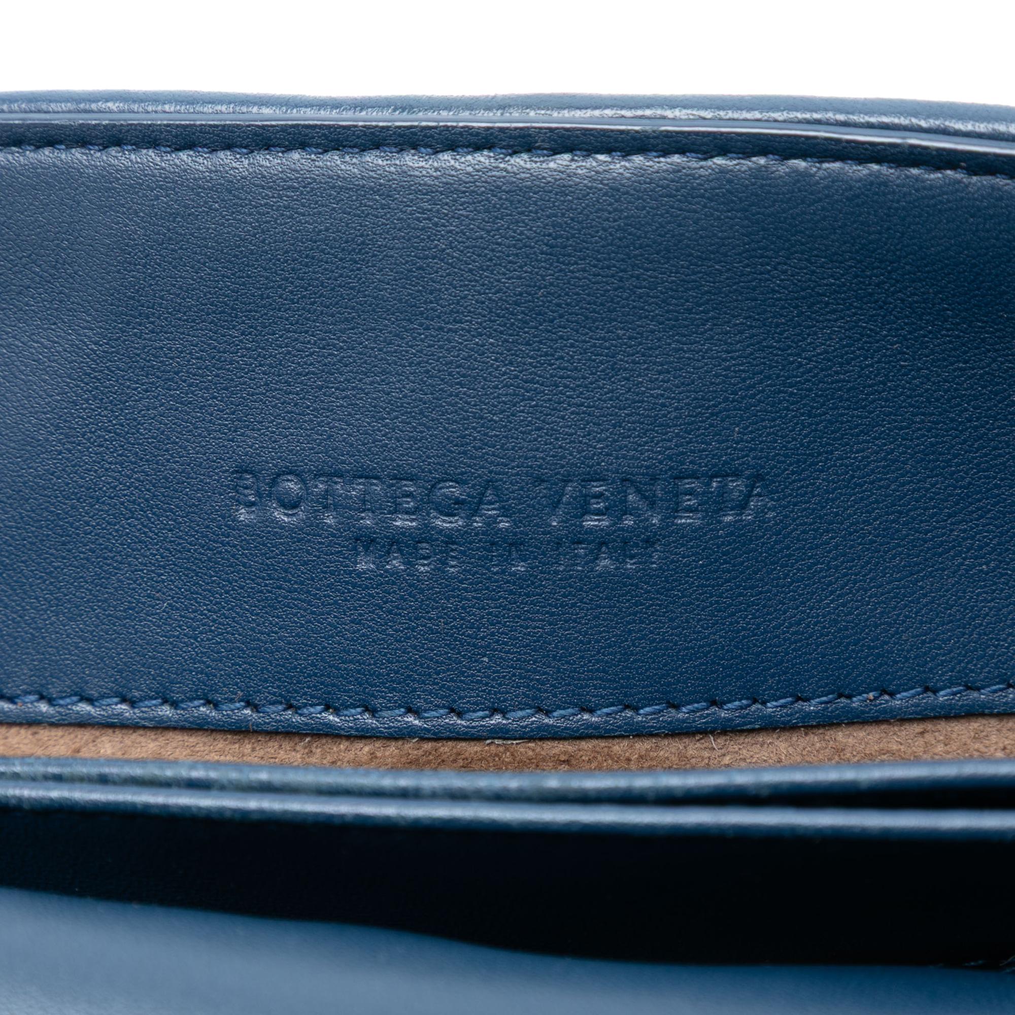 Bottega Veneta Baby Nappa Intrecciato Olimpia Crossbody