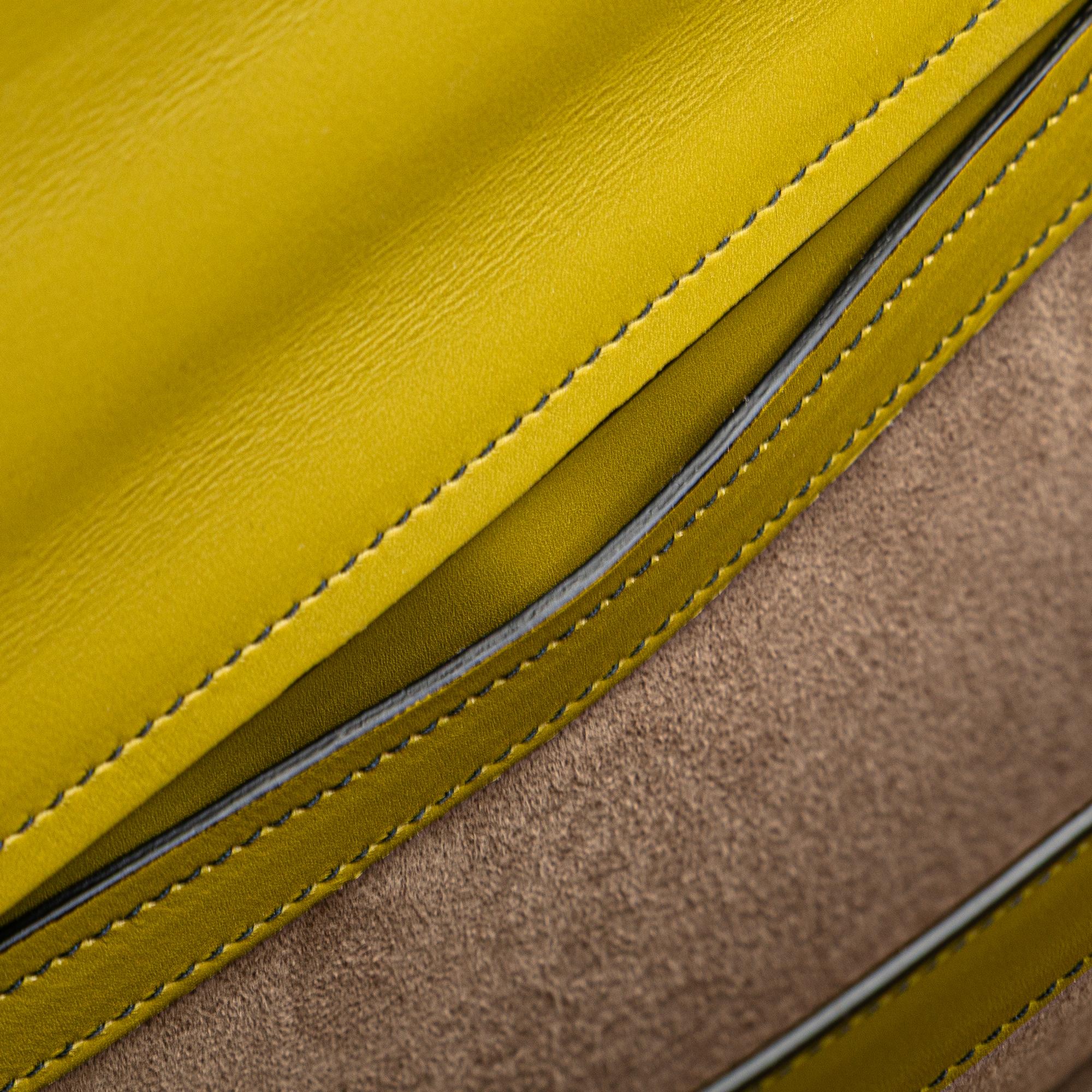Bottega Veneta Bicolor Leather City Knot Shoulder Bag
