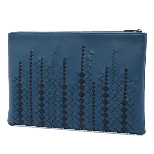 Bottega Veneta Bicolor Nappa Intrecciato Clutch