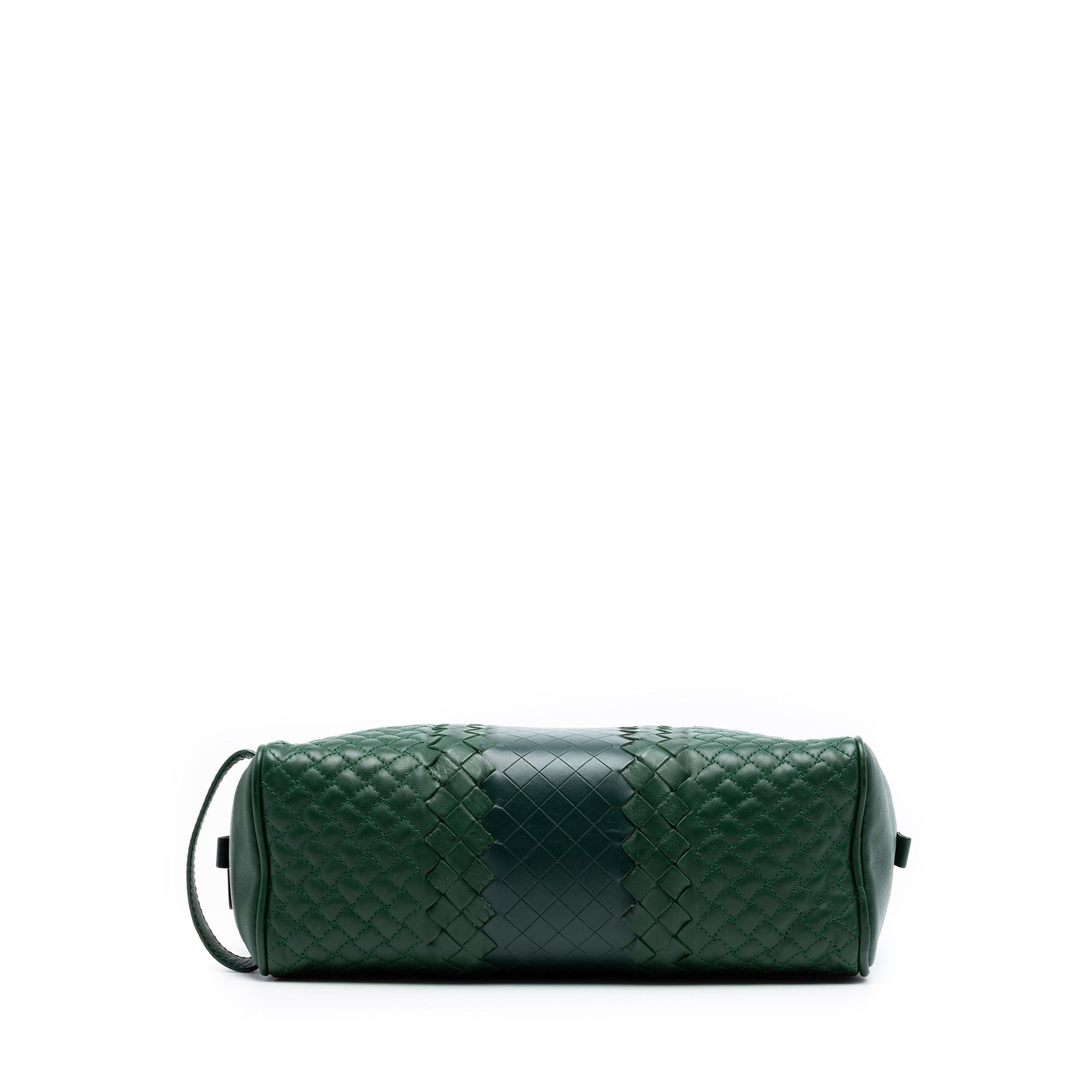 Bottega Veneta Bicolor Nappa Intrecciato Pouch