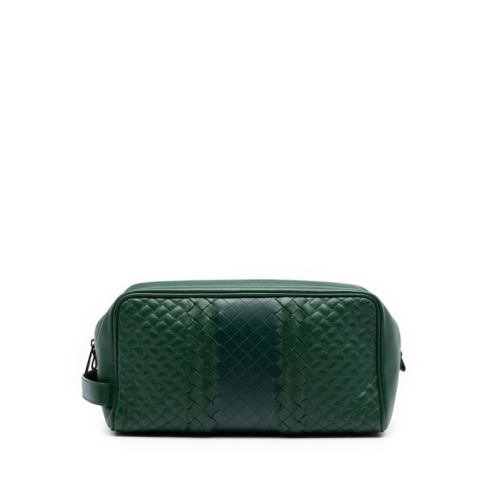 Bottega Veneta Bicolor Nappa Intrecciato Pouch