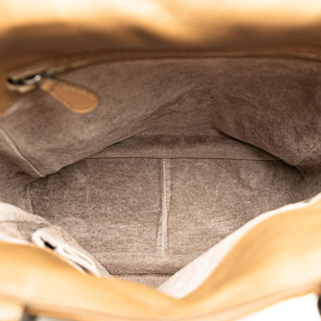 Bottega Veneta Calfskin Intrecciato Paglia Tote