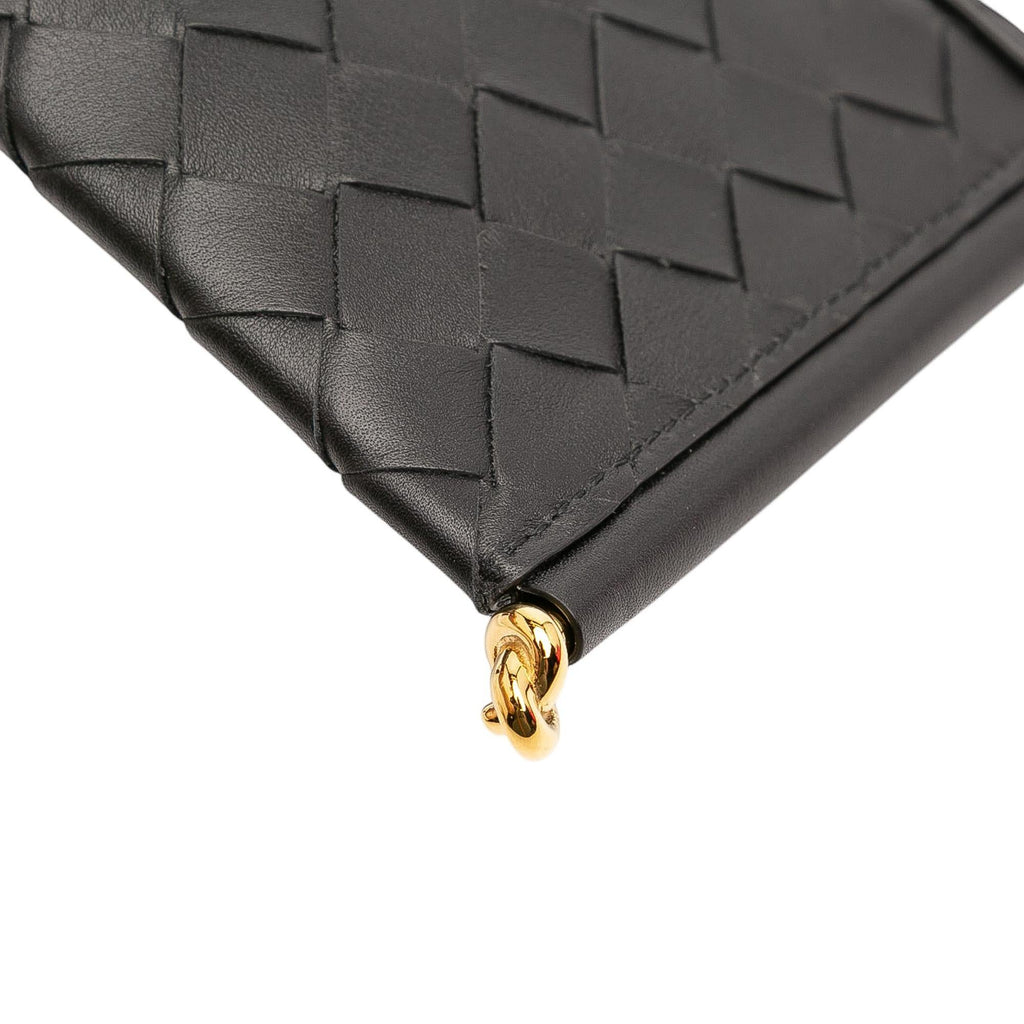 Bottega Veneta Calfskin Intrecciato Solstice Phone Pouch