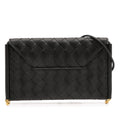 Bottega Veneta Calfskin Intrecciato Solstice Phone Pouch
