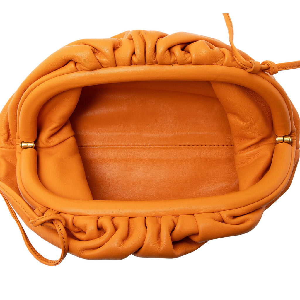 Bottega Veneta Calfskin The Pouch Mini Clutch
