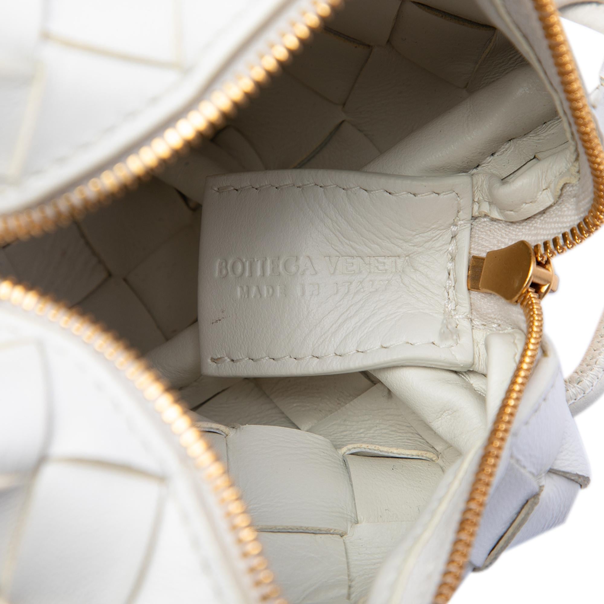 Bottega Veneta Candy Lambskin Intrecciato Loop Camera Bag