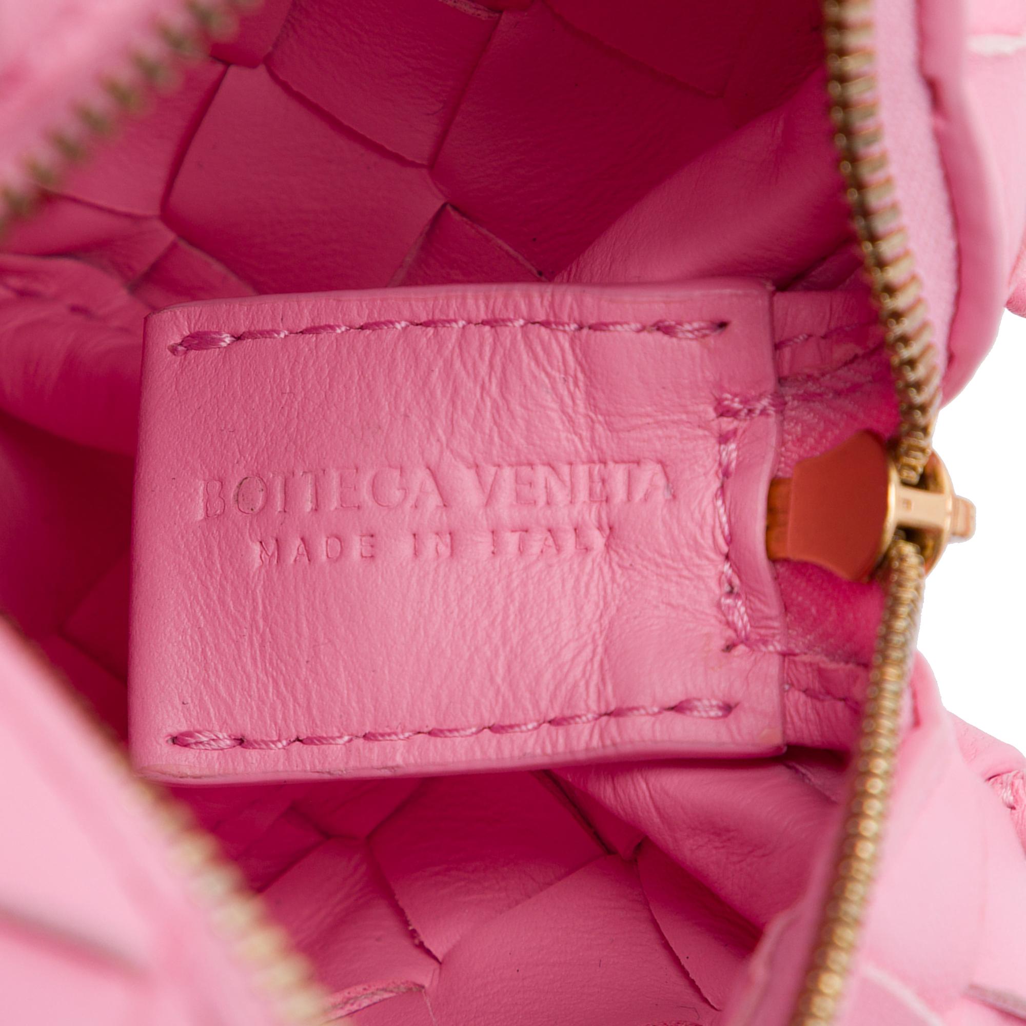 Bottega Veneta Candy Lambskin Intrecciato Loop Camera Bag
