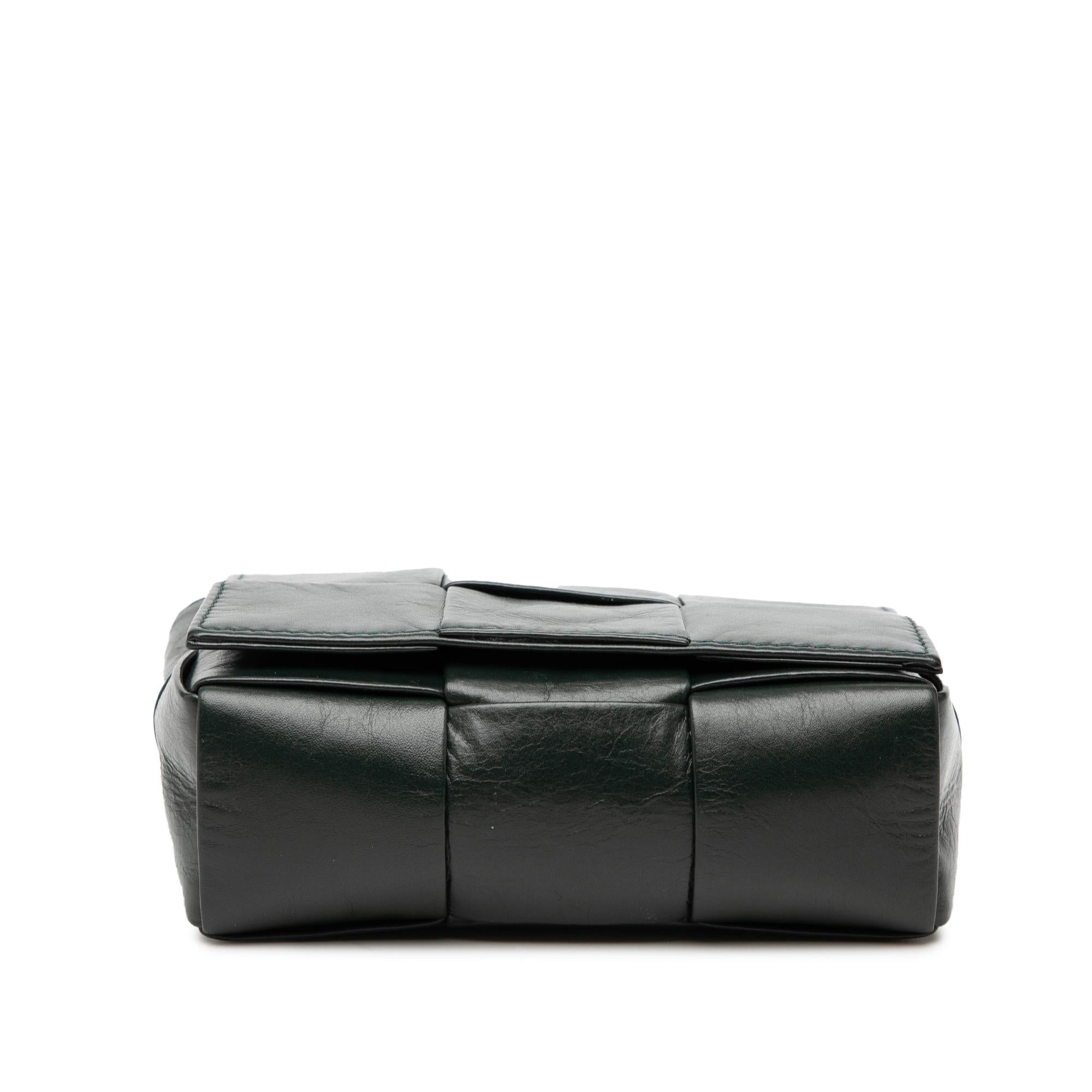 Bottega Veneta Candy Nappa Intrecciato Cassette Crossbody