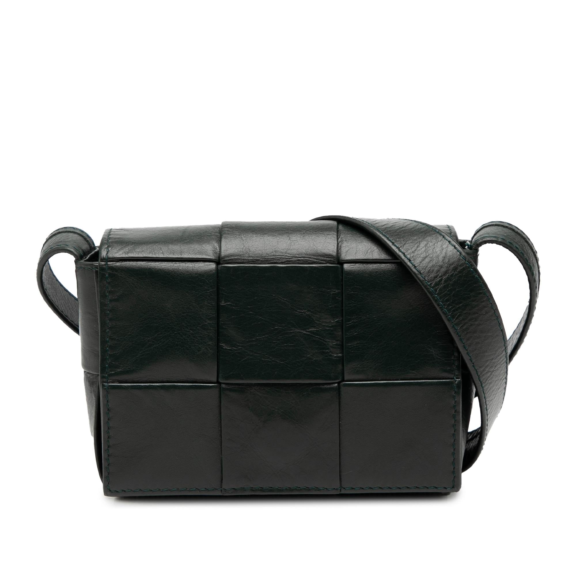 Bottega Veneta Candy Nappa Intrecciato Cassette Crossbody