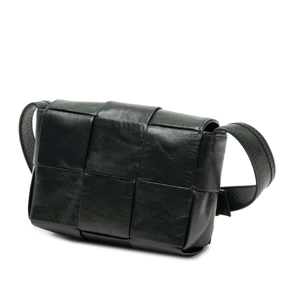 Bottega Veneta Candy Nappa Intrecciato Cassette Crossbody