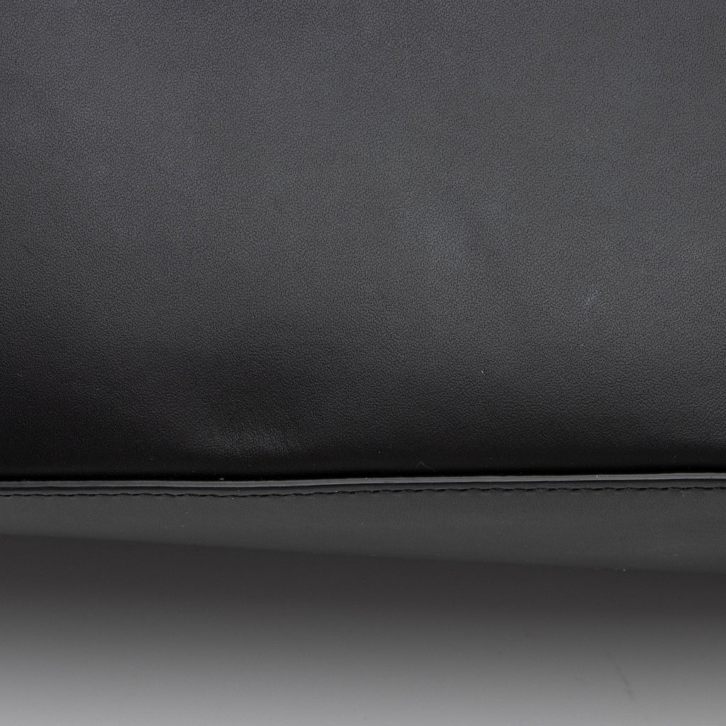 Bottega Veneta Canvas Calfskin Two Tone Tote