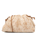 Bottega Veneta Crackled Calfskin The Mini Pouch Crossbody