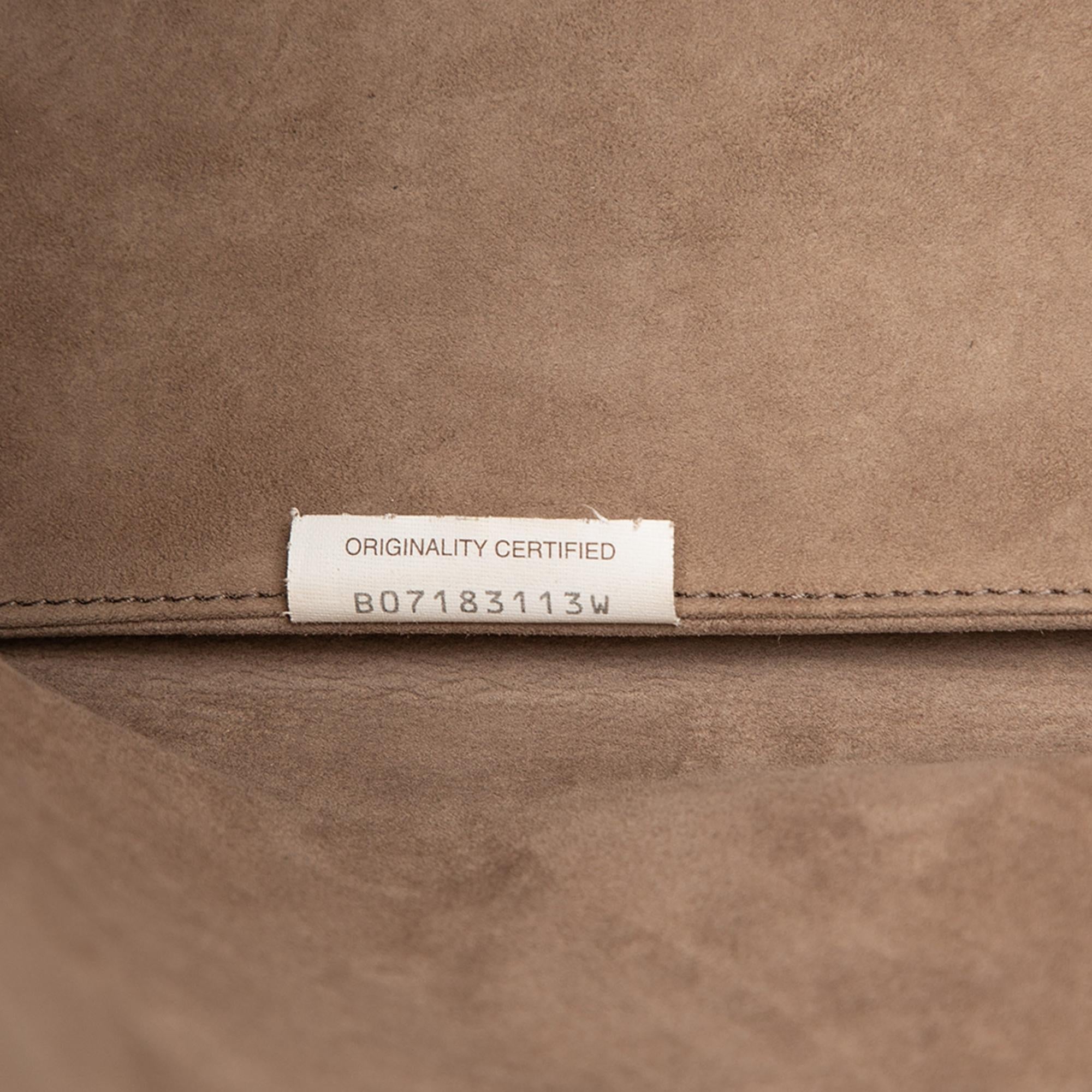 Bottega Veneta Embossed Leather Butterfly Tote