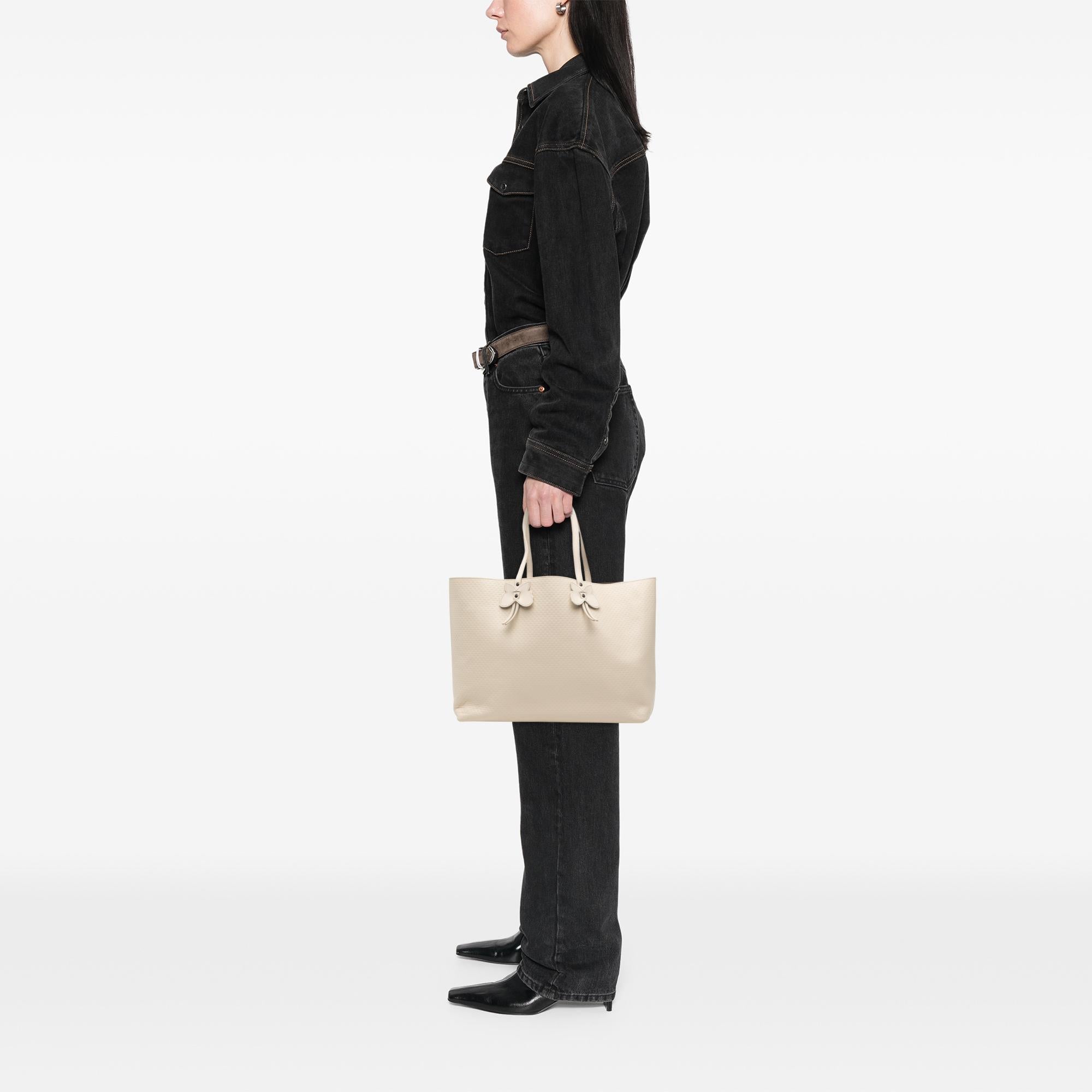 Bottega Veneta Embossed Leather Butterfly Tote