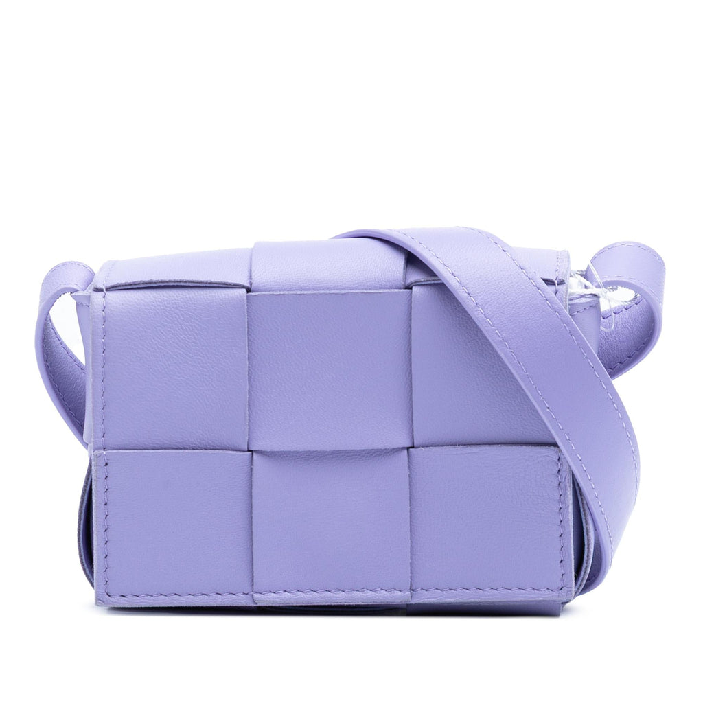Bottega Veneta Extra Mini Nappa Maxi Intrecciato Cassette Crossbody